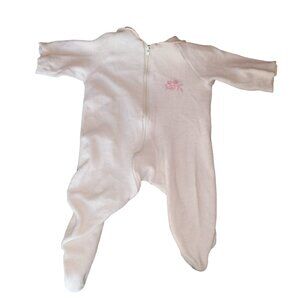 Vintage Newborn Footed Sleeper Pajamas